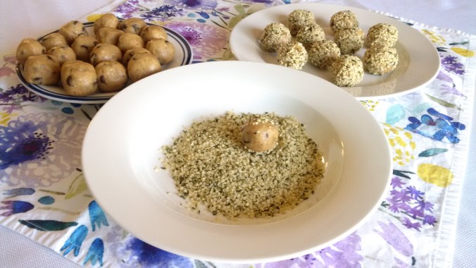 dough rolled in hearts